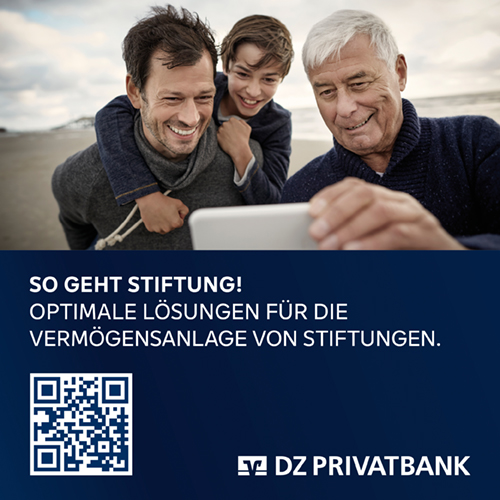 Stifterfunk - So geht Stiftung! Erfahren Sie in der neuesten Ausgabe des Podcasts der DZ Privatbank mehr über optimale Lösungen für die Vermögensanlage.